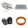 SEAT CORDOBA II 1.4I 16V Filter Service Kit w/ APE/AUA Eng.   YR  05.00-10.02 75 CH