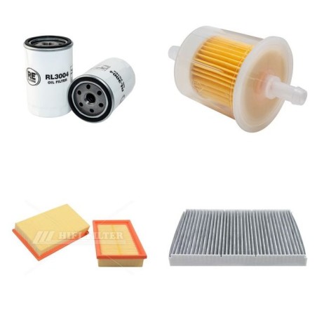 SEAT IBIZA I 1.7 I Filter Service Kit w/ ABU Eng.   YR  -93 100 CH