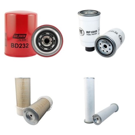 SEGUIP SPACER 2500 R Filter Service Kit Air Oil Fuel Filters w/IVECO AIFO  Eng.