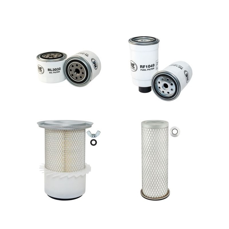 SEMAT P 2000 Filter Service Kit Air Oil Fuel Filters w/VM  Eng.