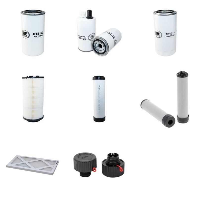 SENNEBOGEN 821 FER Filter Service Kit w/Cummins QSB4.5 Eng.