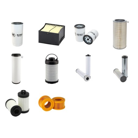 SENNEBOGEN A 633 Filter Service Kit w/Deutz BF6M1013EC Eng.   YR  2002-