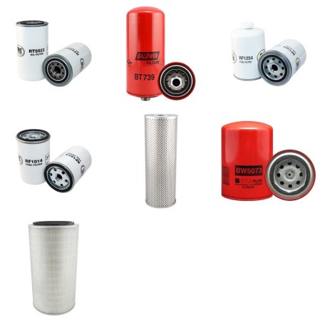 SHANTUI SG 18 Filter Service Kit w/Cummins 6CT8.3 Eng.     180 CV