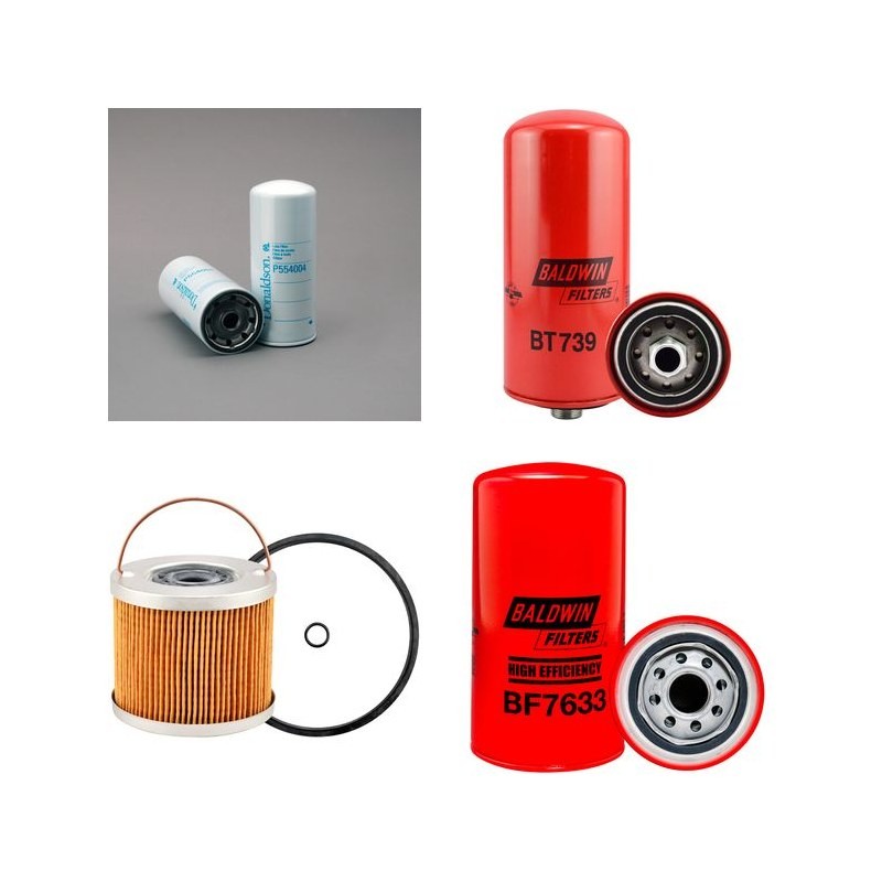 SHANTUI SL 50 W Filter Service Kit w/CAT  Eng.     125 CH