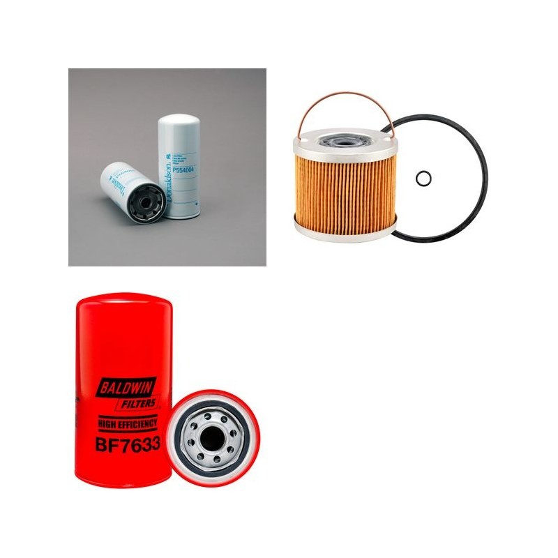 SHANTUI SL 50 W Filter Service Kit Air Oil Fuel Filters w/CAT  Eng.     125 CH