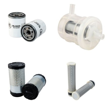 SHIBAURA CM 214 Filter Service Kit w/Shibaura Eng. Air, Oil, Fuel Filters