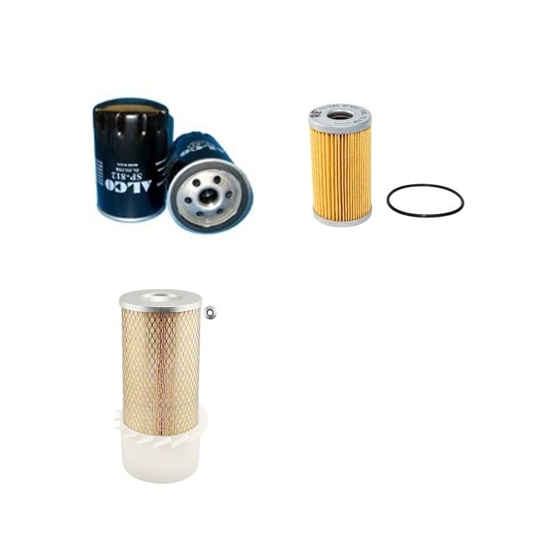 SHIBAURA S 445/HST Filter Service Kit Air Oil Fuel Filters