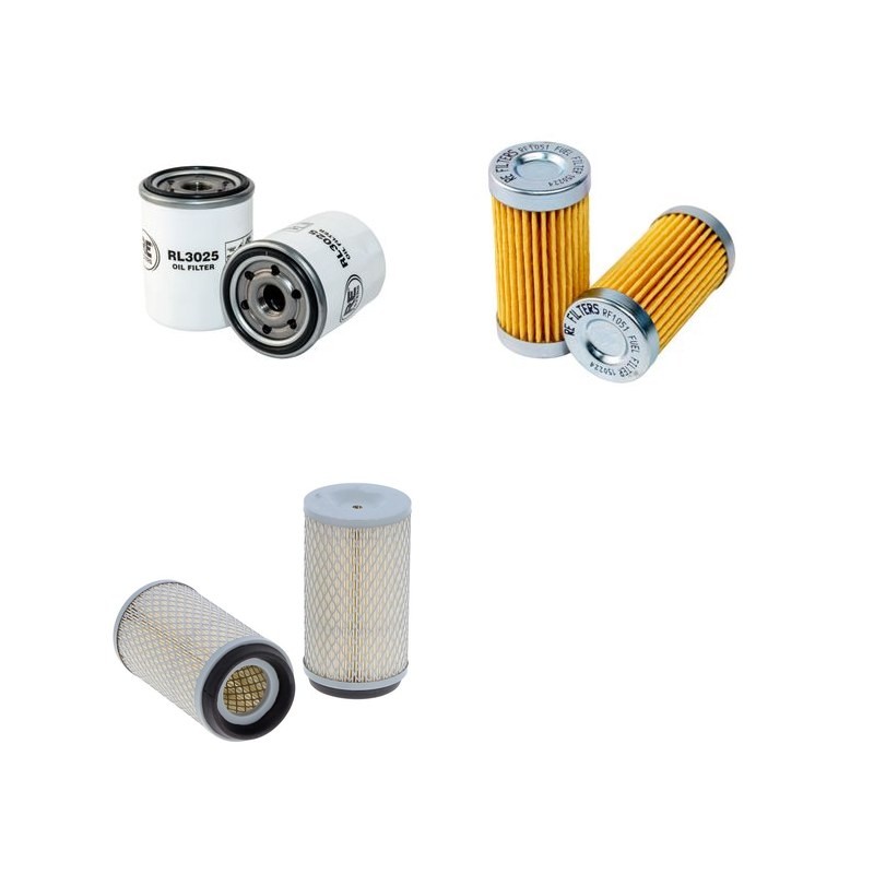 Shibaura SP1400, SP1800, SP2100 Filter Service Kit ( Air Filters without Fins )