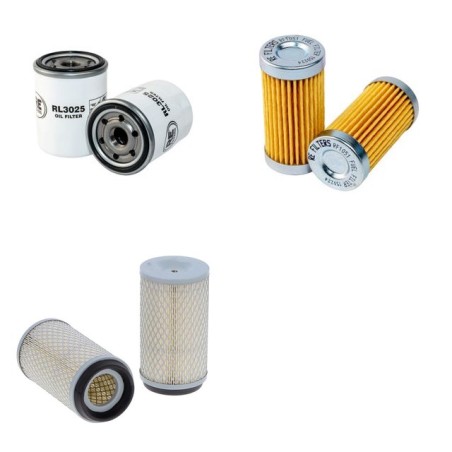 Shibaura SP1400, SP1800, SP2100 Filter Service Kit ( Air Filters without Fins )