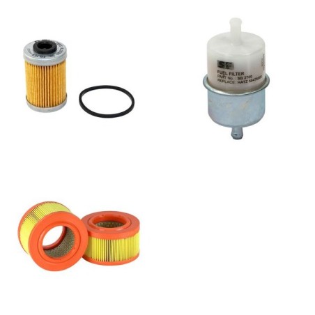 BOMAG BPR 50/52 DH-2 Filter Service Kit w/Hatz 1D41S Eng. Serial No 101690100101-