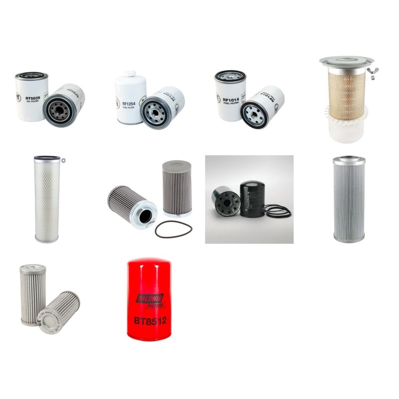 SIFOR 414 C Filter Service Kit w/Cummins QSB3.9 Eng.