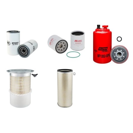 SIFOR 615 C Filter Service Kit Air Oil Fuel Filters w/Cummins QSB Eng.