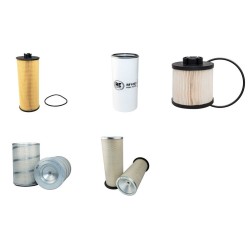 SILVATEC 814 TF Filter Service Kit Air Oil Fuel Filters w/MERCEDES  Eng.