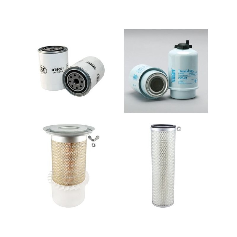 SILVATEC 856 TH Filter Service Kit Air Oil Fuel Filters w/Perkins  Eng.