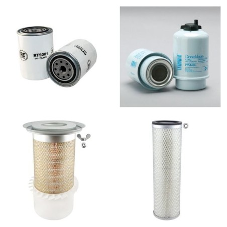 SILVATEC 856 TH Filter Service Kit Air Oil Fuel Filters w/Perkins  Eng.
