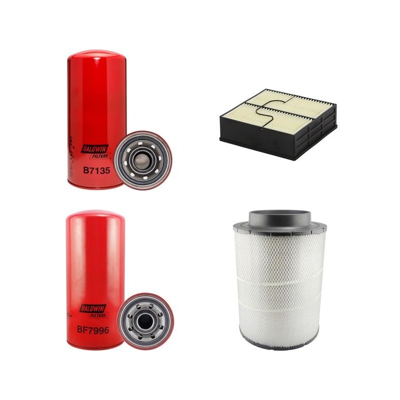 SIMED 2000 KVA Filter Service Kit w/MTU  Eng.