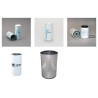 SIMED 350 KVA Filter Service Kit Air Oil Fuel Filters w/VOLVO  Eng.