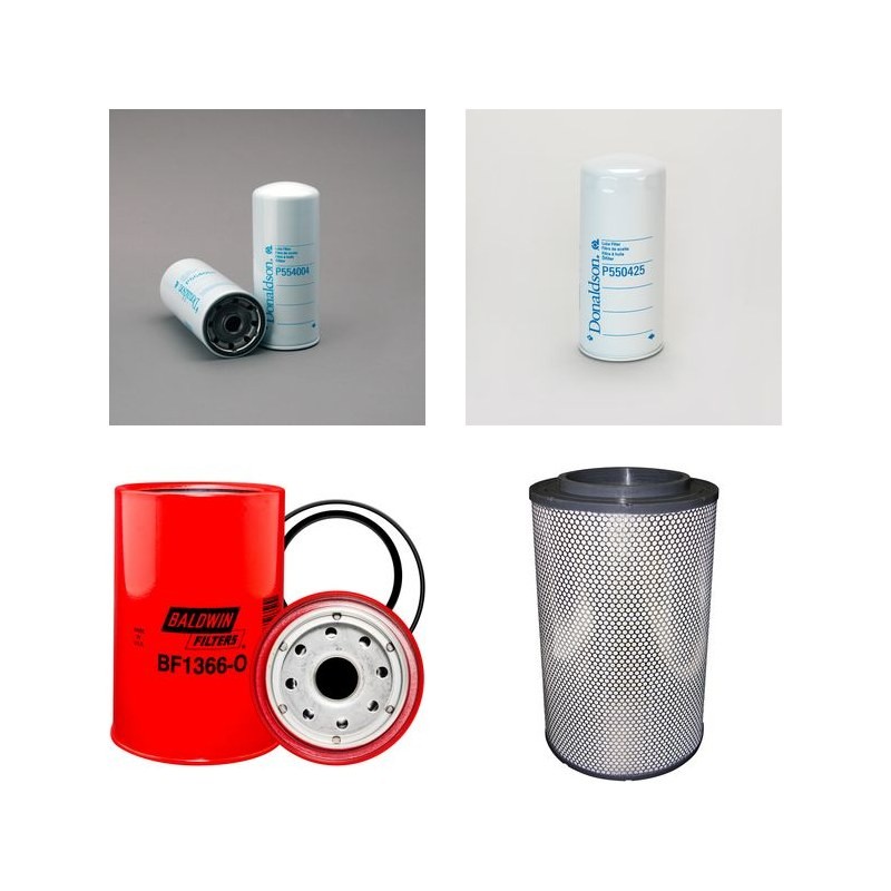 SIMED 500 KVA Filter Service Kit Air Oil Fuel Filters w/VOLVO  Eng.
