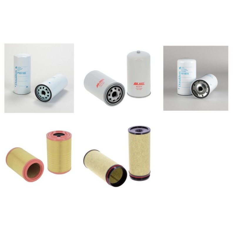 SINOTRUK ZZ 1316 M4669F Filter Service Kit w/ WD615.95 Eng.