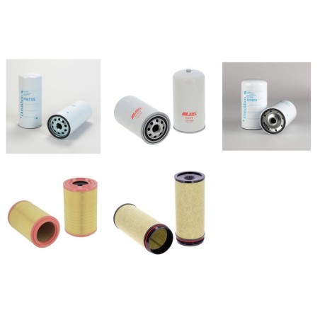 SINOTRUK ZZ 1316 M4669F Filter Service Kit w/ WD615.95 Eng.