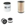 SKODA 105 L Filter Service Kit w/ 742.12X Eng.   YR  01.84-01.90