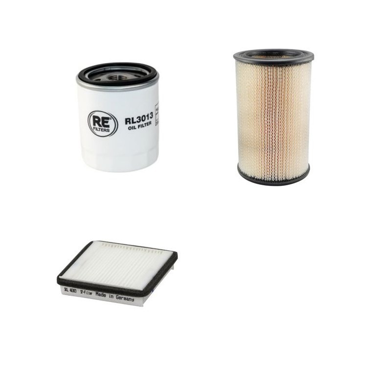 SKODA 120 GLS Filter Service Kit w/ 742.12X Eng.   YR  01.84-01.90