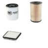 SKODA 120 GLS Filter Service Kit w/ 742.12X Eng.   YR  01.84-01.90