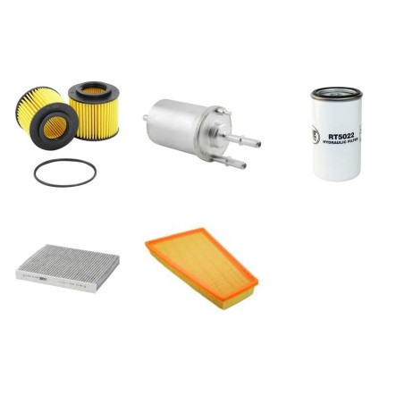 SKODA RAPID 1.2 MPI Filter Service Kit w/ CGPC Eng.   YR  10.12- 75CH/55KW NH3