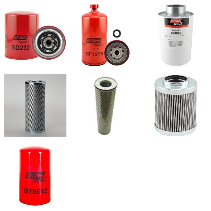 SKOGSJAN 1088 LT Filter Service Kit w/Iveco AIFO 8041SI25 Eng. SN  OLD MODEL