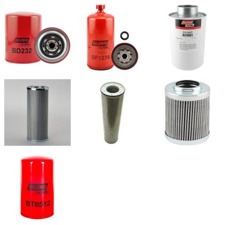 SKOGSJAN 1088 LT Filter Service Kit w/Iveco AIFO 8041SI25 Eng. SN  OLD MODEL