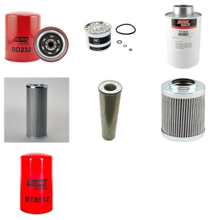 SKOGSJAN 1088 XL Filter Service Kit w/Iveco AIFO  Eng. SN  OLD MODEL