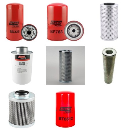 SKOGSJAN 1490 Filter Service Kit w/Iveco  Eng. SN  OLD MODEL
