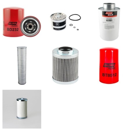 SKOGSJAN 487 XL Filter Service Kit w/Iveco AIFO 8061SI25 Eng. SN  NEW MODEL