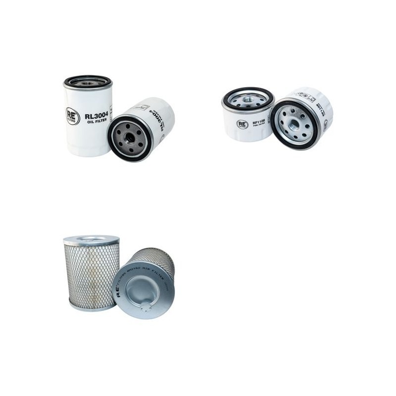 BOMAG BW 100 AC-2 Filter Service Kit Air Oil Fuel Filters w/Deutz F2L1011 Eng.
