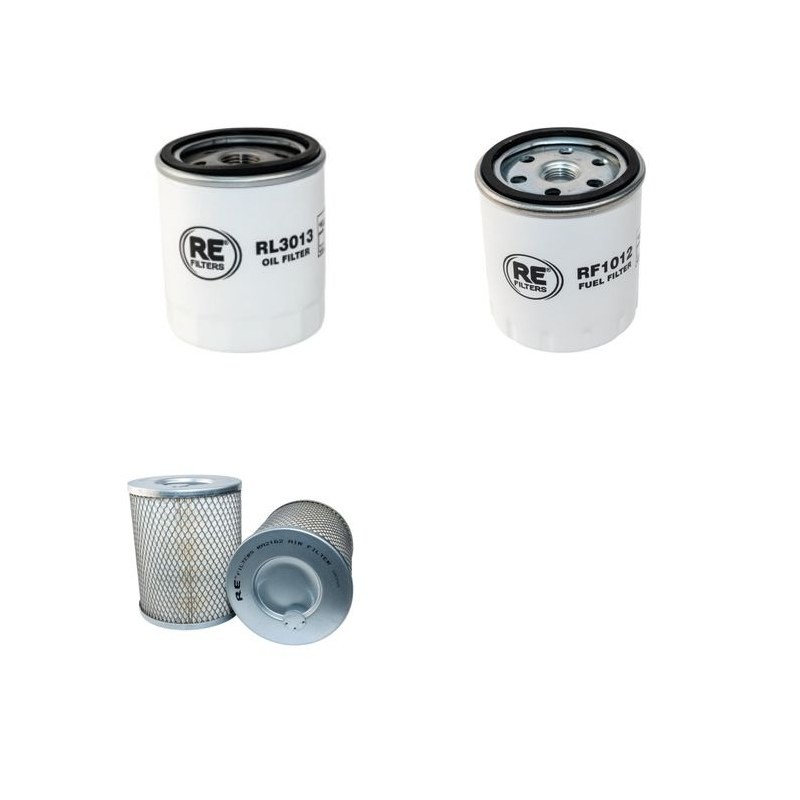 BOMAG BW 100 AD-3W Filter Service Kit Air Oil Fuel Filters w/Deutz F2L1/2011F Eng.