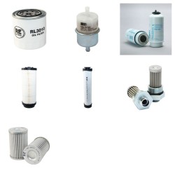BOMAG BW100 AD-5 Filter Service Kit w/Kubota D1703MEU34 Eng.
