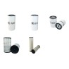 SMV SL 10-1200 B Filter Service Kit Air Oil Fuel Filters w/VOLVO TAD620VE Eng.