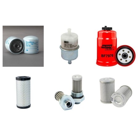 BOMAG BW 100 ADM-5 Filter Service Kit w/Kubota D902ET11 Eng.   YR  2011-