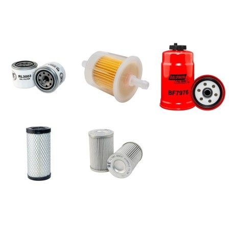BOMAG BW 100 SC-5 Filter Service Kit w/Kubota D902 Eng. SN  101452071019- YR  2012