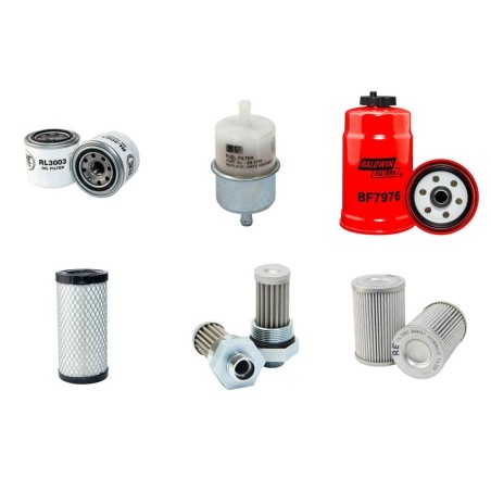 BOMAG BW 100 SCC-5 Filter Service Kit w/Kubota D902 Eng.