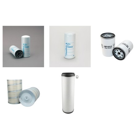 AKERMAN EC 650 Filter Service Kit Air Oil Fuel Filters w/VOLVO TD122KIE Eng.