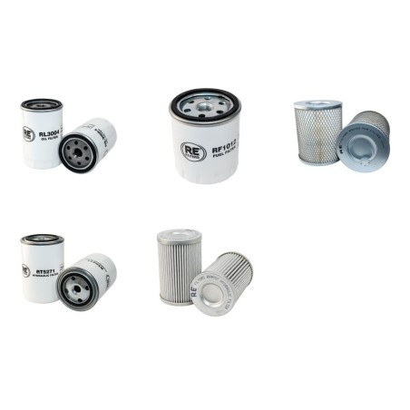BOMAG BW 120 AD-2W Filter Service Kit with Deutz F2L1011 Eng