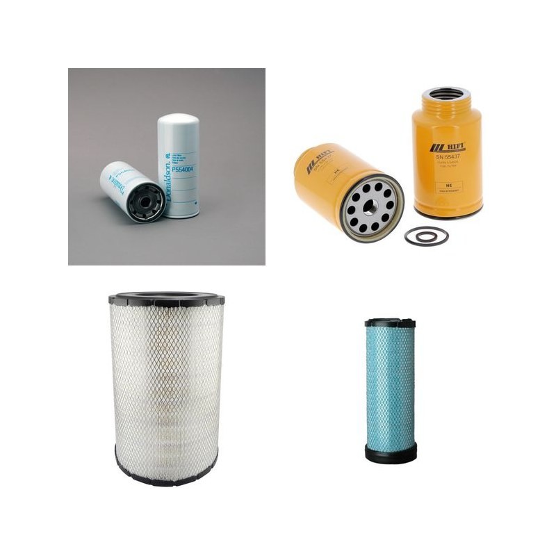 SOILMEC R 416 Filter Service Kit Air Oil Fuel Filters w/CAT 3126BATAAC Eng.   YR  2004-