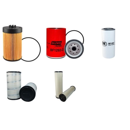 SOILMEC SC 40 Filter Service Kit Air Oil Fuel Filters w/Deutz TCD2013L064V Eng.
