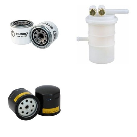 SOLE DIESEL MINI 23 Filter Service Kit w/MITSUBISHI 3CYL-979CC Eng.     20CH