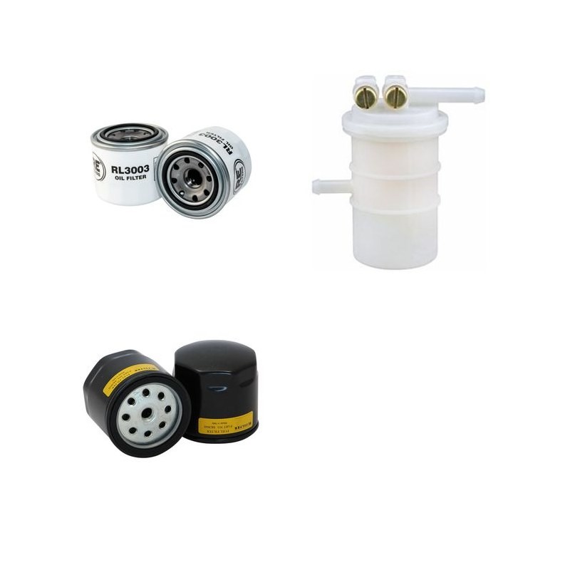 SOLE DIESEL MINI 34 Filter Service Kit w/MITSUBISHI 4CYL-1305CC Eng.     31CH