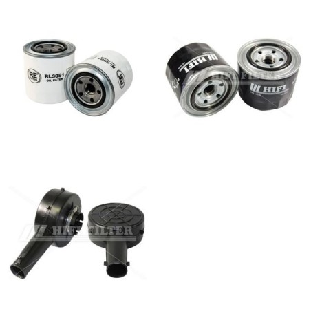 SOLE DIESEL MINI 62 Filter Service Kit w/MITSUBISHI 4CYL-2311CC Eng.     59CH