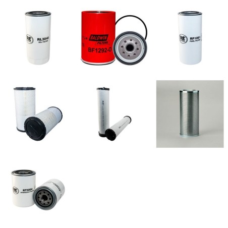 SOLMEC 212 ESC Filter Service Kit w/Deutz TCD2012-L6-2V Eng.      TIER III