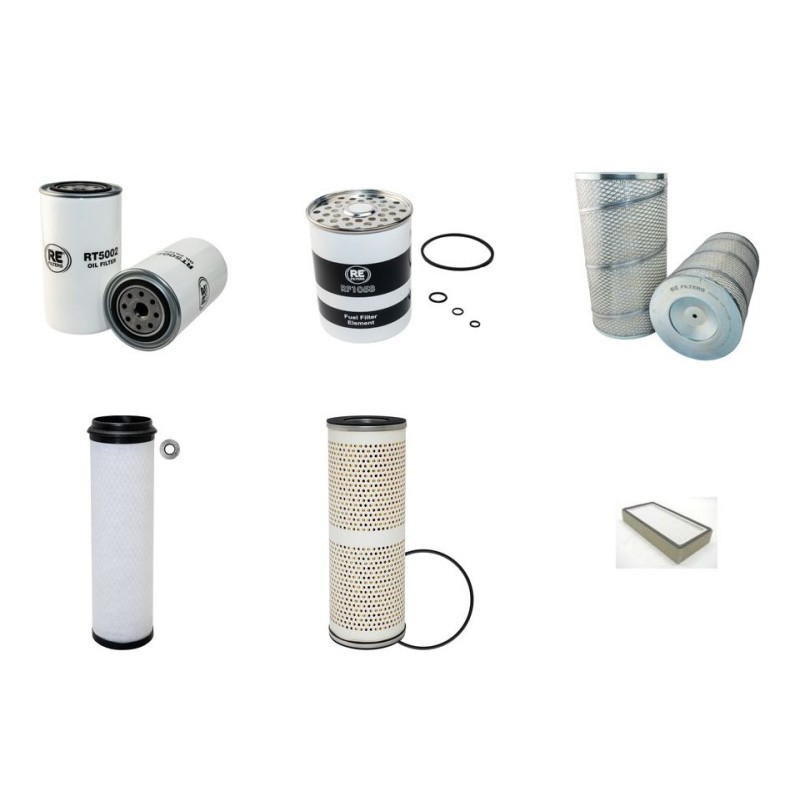 AKERMAN EW 150 C Filter Service Kit w/Perkins TD40KE Eng.