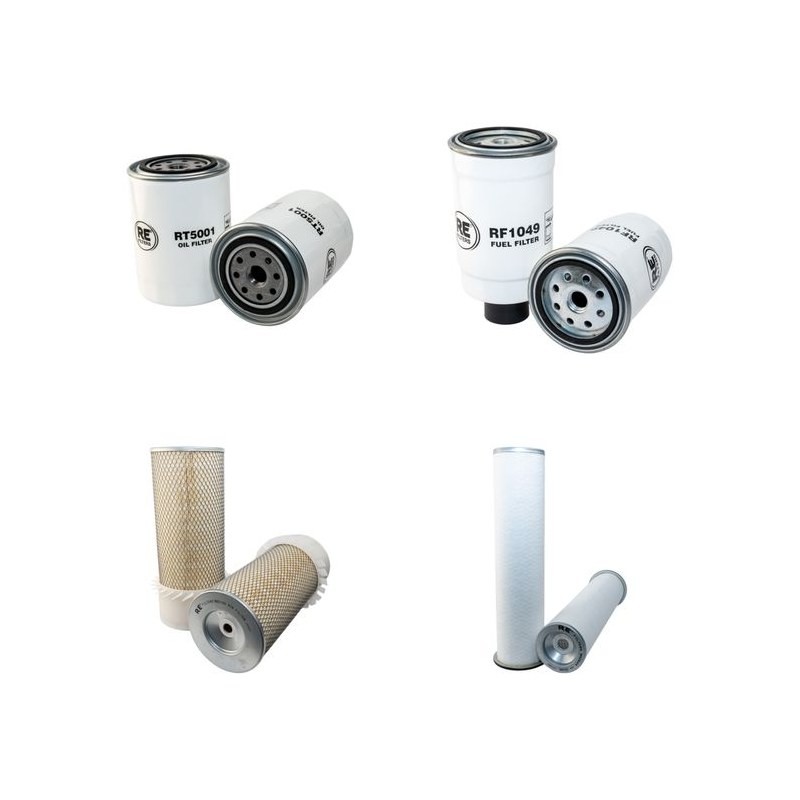 SPRA-COUPE 3640 Filter Service Kit Air Oil Fuel Filters w/Perkins 1004.4 Eng.